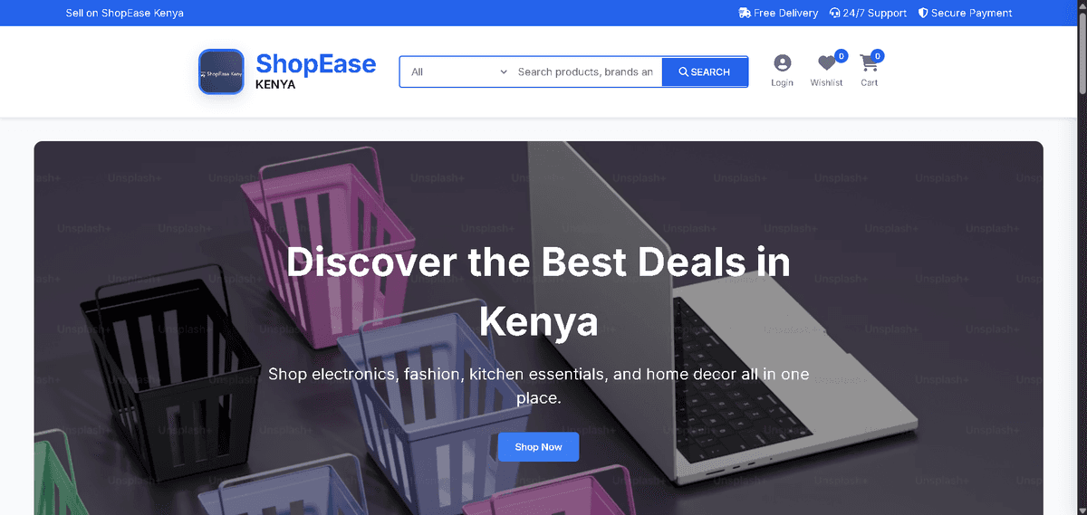 ShopEase Kenya Store